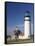 Cape Cod Lighthouse, Truro, Cape Cod, Massachusetts, USA-Walter Bibikow-Framed Stretched Canvas