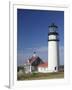 Cape Cod Lighthouse, Truro, Cape Cod, Massachusetts, USA-Walter Bibikow-Framed Premium Photographic Print