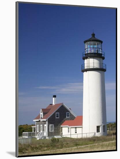 Cape Cod Lighthouse, Truro, Cape Cod, Massachusetts, USA-Walter Bibikow-Mounted Photographic Print