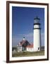 Cape Cod Lighthouse, Truro, Cape Cod, Massachusetts, USA-Walter Bibikow-Framed Photographic Print