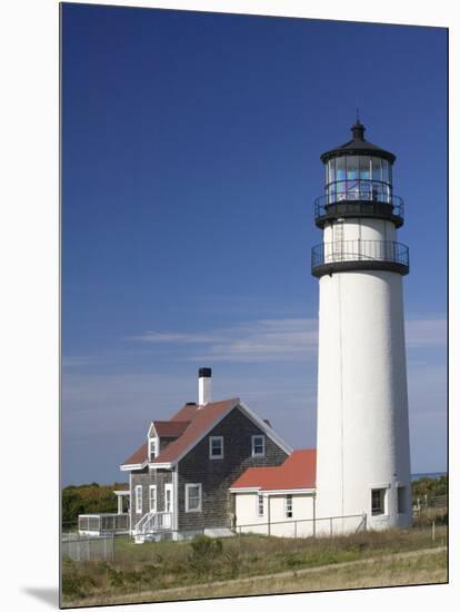 Cape Cod Lighthouse, Truro, Cape Cod, Massachusetts, USA-Walter Bibikow-Mounted Photographic Print