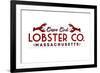 Cape Cod - Lobster Company-Lantern Press-Framed Premium Giclee Print