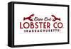 Cape Cod - Lobster Company-Lantern Press-Framed Stretched Canvas