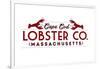 Cape Cod - Lobster Company-Lantern Press-Framed Art Print