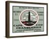 Cape Cod, Massachusetts - Bunker Hill Brand Cranberry Label-Lantern Press-Framed Art Print