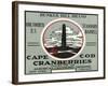 Cape Cod, Massachusetts - Bunker Hill Brand Cranberry Label-Lantern Press-Framed Art Print