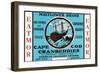 Cape Cod, Massachusetts - Mayflower Eatmor Cranberries Brand Label-Lantern Press-Framed Art Print