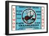 Cape Cod, Massachusetts - Mayflower Eatmor Cranberries Brand Label-Lantern Press-Framed Art Print