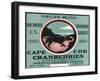 Cape Cod, Massachusetts - Pointer Brand Cranberry Label-Lantern Press-Framed Art Print