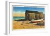 Cape Cod, Massachusetts - View of a Lobster Shack-Lantern Press-Framed Art Print