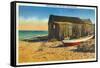 Cape Cod, Massachusetts - View of a Lobster Shack-Lantern Press-Framed Stretched Canvas