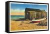 Cape Cod, Massachusetts - View of a Lobster Shack-Lantern Press-Framed Stretched Canvas