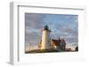 Cape Cod, Nobska Lighthouse on the coast of Massachusetts, near Woods Hole-Greg Probst-Framed Photographic Print