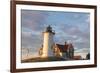 Cape Cod, Nobska Lighthouse on the coast of Massachusetts, near Woods Hole-Greg Probst-Framed Photographic Print