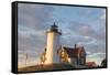 Cape Cod, Nobska Lighthouse on the coast of Massachusetts, near Woods Hole-Greg Probst-Framed Stretched Canvas