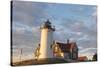 Cape Cod, Nobska Lighthouse on the coast of Massachusetts, near Woods Hole-Greg Probst-Stretched Canvas