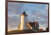 Cape Cod, Nobska Lighthouse on the coast of Massachusetts, near Woods Hole-Greg Probst-Framed Photographic Print