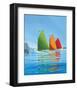 Cape Cod Sail-Sally Caldwell Fisher-Framed Art Print