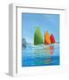 Cape Cod Sail-Sally Caldwell Fisher-Framed Art Print