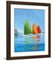 Cape Cod Sail-Sally Caldwell Fisher-Framed Art Print