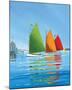 Cape Cod Sail-Sally Caldwell Fisher-Mounted Art Print