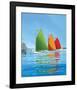 Cape Cod Sail-Sally Caldwell Fisher-Framed Art Print