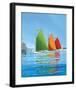 Cape Cod Sail-Sally Caldwell Fisher-Framed Art Print