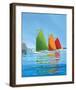 Cape Cod Sail-Sally Caldwell Fisher-Framed Art Print