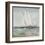 Cape Cod Sailboat II-Patricia Pinto-Framed Art Print