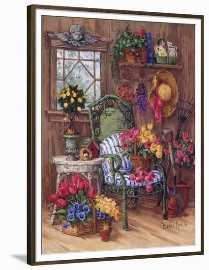 Cape Cod Shed-Barbara Mock-Framed Premium Giclee Print