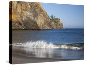 Cape Disappointment Lighthouse, Cape Disappointment State Park, Washington, USA-Jamie & Judy Wild-Stretched Canvas