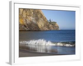 Cape Disappointment Lighthouse, Cape Disappointment State Park, Washington, USA-Jamie & Judy Wild-Framed Photographic Print