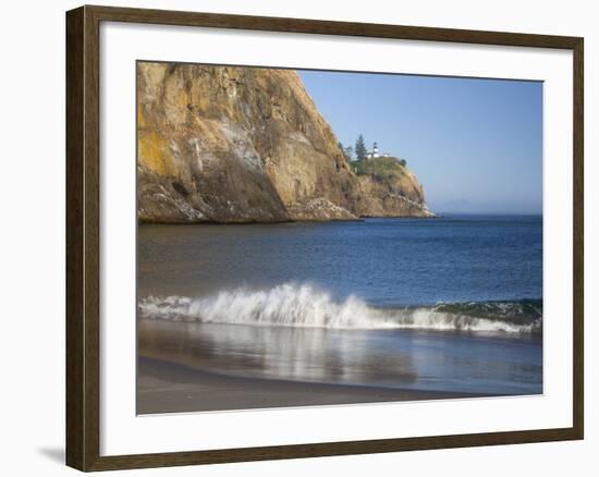 Cape Disappointment Lighthouse, Cape Disappointment State Park, Washington, USA-Jamie & Judy Wild-Framed Photographic Print