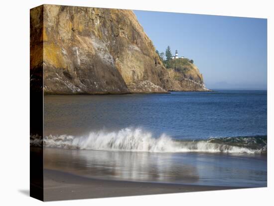 Cape Disappointment Lighthouse, Cape Disappointment State Park, Washington, USA-Jamie & Judy Wild-Stretched Canvas