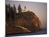 Cape Disappointment Lighthouse, Lewis and Clark Trail, Illwaco, Washington, USA-Connie Ricca-Mounted Photographic Print