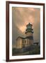 Cape Disappointment Lighthouse-George Johnson-Framed Photographic Print