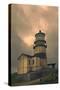 Cape Disappointment Lighthouse-George Johnson-Stretched Canvas