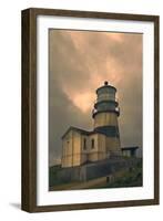 Cape Disappointment Lighthouse-George Johnson-Framed Photo