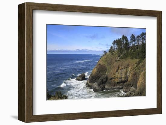 Cape Disappointment, Washington State.-Jolly Sienda-Framed Photographic Print