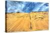 Cape Dune and Stairst-Robert Goldwitz-Stretched Canvas