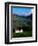 Cape Dutch Colonial Manor House and Vineyard with Mountain Backdrop, Dornier, South Africa-Ariadne Van Zandbergen-Framed Premium Photographic Print