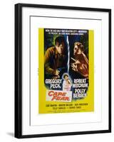 Cape Fear, Gregory Peck, Polly Bergen, Lori Martin, Robert Mitchum, 1962-null-Framed Art Print