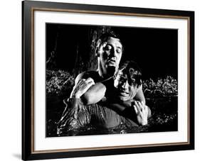 Cape Fear, Robert Mitchum, Gregory Peck, 1962-null-Framed Photo