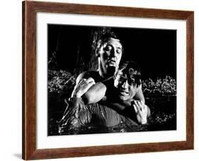 Cape Fear, Robert Mitchum, Gregory Peck, 1962-null-Framed Photo