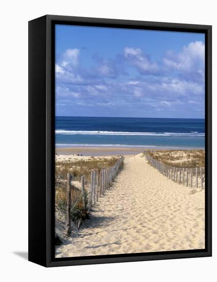 Cape Ferret, Basin d'Arcachon, Gironde, Aquitaine, France-Doug Pearson-Framed Stretched Canvas