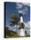 Cape Florida Lighthouse, Key Biscayne, Miami, Florida-Walter Bibikow-Stretched Canvas