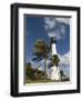 Cape Florida Lighthouse, Key Biscayne, Miami, Florida-Walter Bibikow-Framed Photographic Print