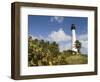 Cape Florida Lighthouse, Key Biscayne, Miami, Florida-Walter Bibikow-Framed Photographic Print