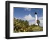 Cape Florida Lighthouse, Key Biscayne, Miami, Florida-Walter Bibikow-Framed Photographic Print