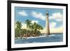 Cape Florida Lighthouse, Miami, Florida-null-Framed Premium Giclee Print